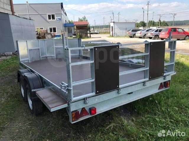 Прицеп к /а Аляска Ракета для 3 снегоходов