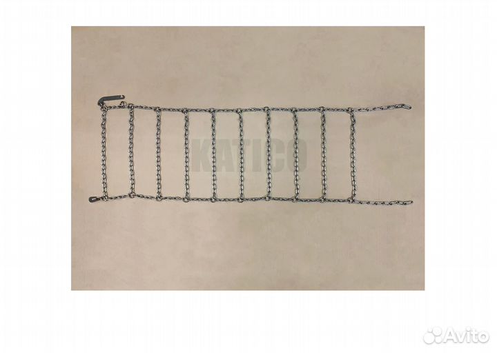 Цепи противоскольжения на колёса Газели спарка 6мм
