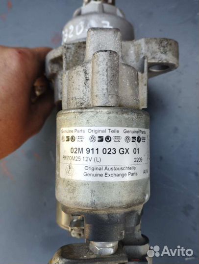 Стартер volkswagen passat b7 2.0 02m911023gx. 20210212. 0001121