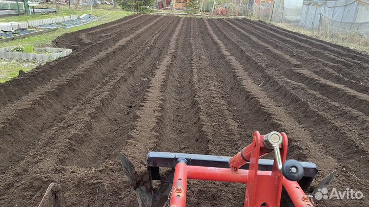 Вспашка, борозды