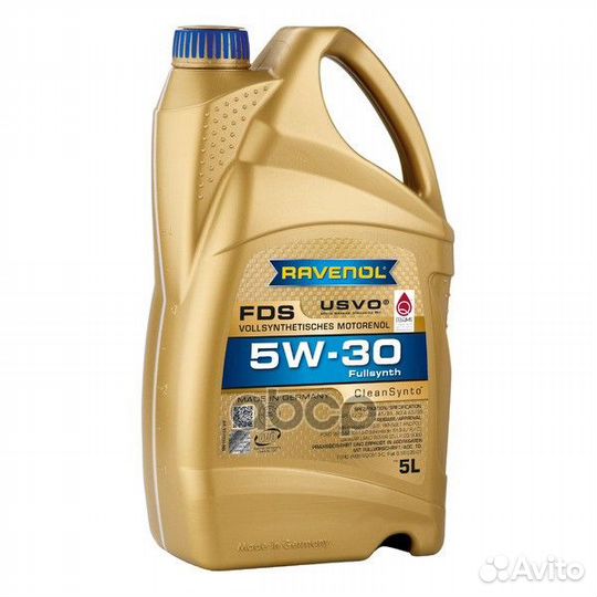 Масло моторное Ravenol FDS 5W-30 CF/SL A5/A7/B5