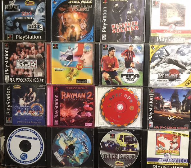 Диски на Sony playstation 1 (ps1)