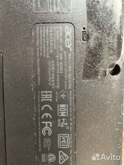 Ноутбук acer