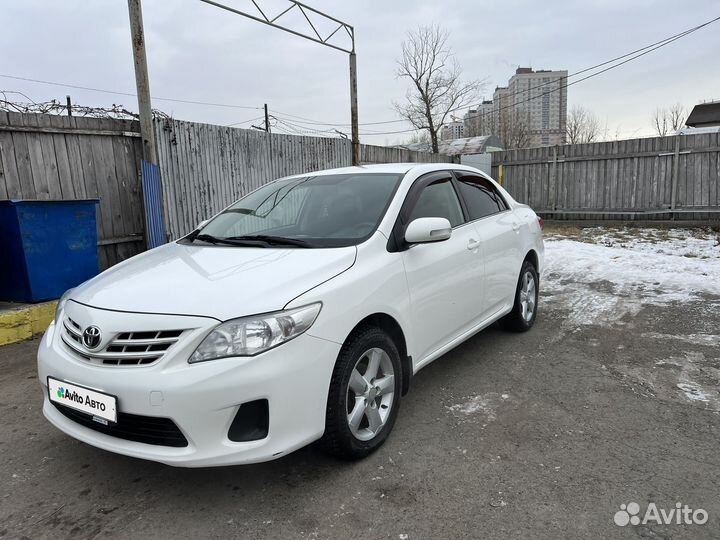 Toyota Corolla 1.6 МТ, 2012, 243 000 км