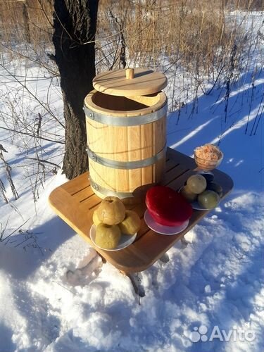 Кадка дубовая 50 литров
