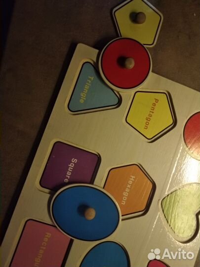 Деревянная развивающая игрушка для детей