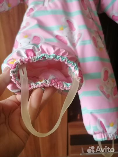 Зимний комбинезон для девочки lassie 74