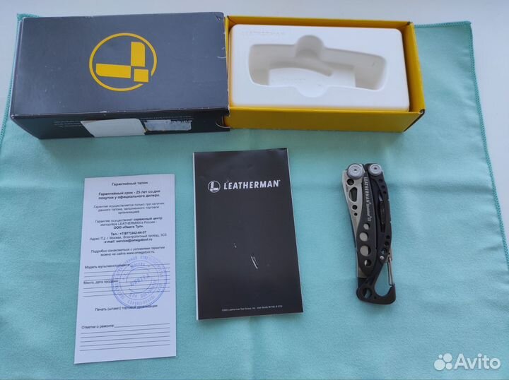 Мультитул leatherman skeletool cx