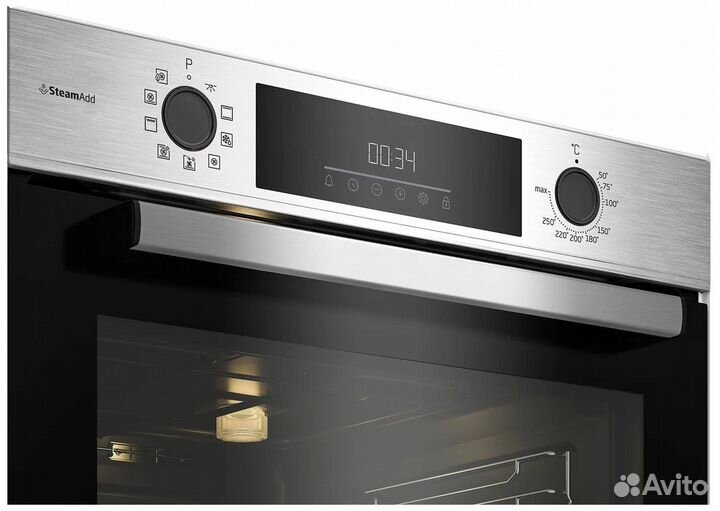 Духовка Beko, доводчик, пар, самоочистка