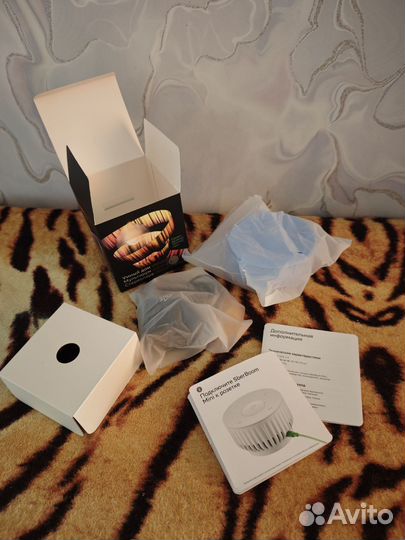 Умная колонка SberBoom mini голубой