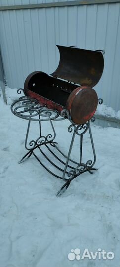 Мангал из газового баллона