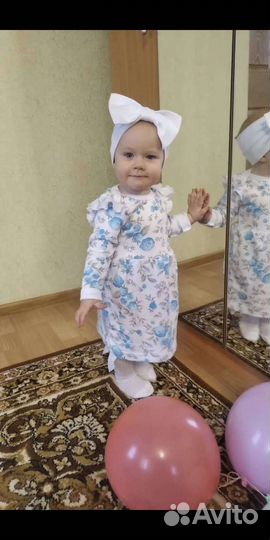 Платье боди 80 86