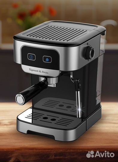 Кофеварка рожковая Zigmund & Shtain ZC-880 новая