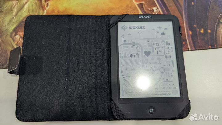 Электронная книга Wexler E6005 в плохом состоянии