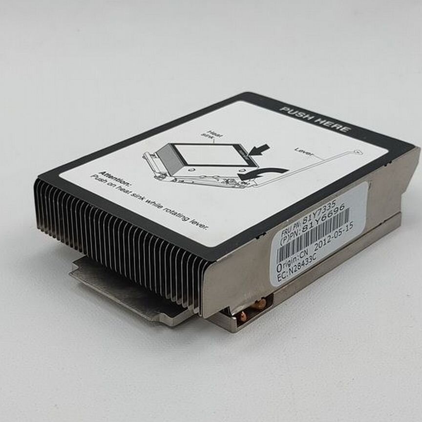 [81Y7335] Радиатор Алюминиевый 81y6696, Ibm System