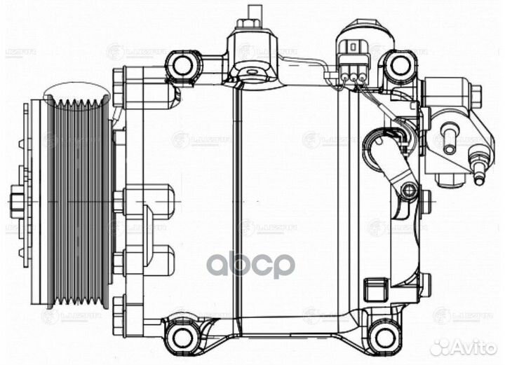 Компрессор кондиц. для а/м Honda CR-V (06) 2.4i