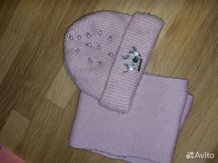 Набор шапка и шарф женский