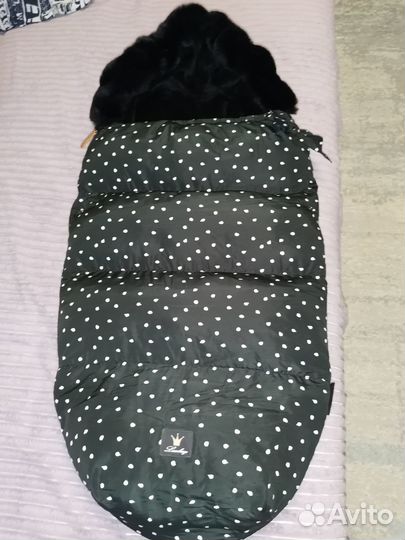 Зимний конверт в коляску и санки