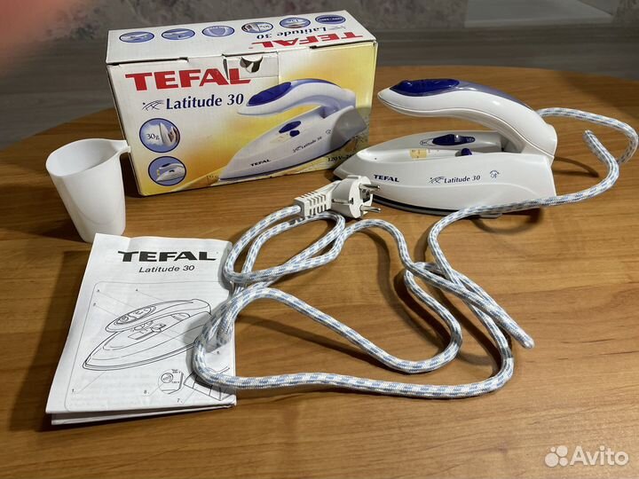 Утюг дорожный Tefal Latitude 30 новый