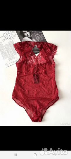 Боди кружевное esmara новое с биркой