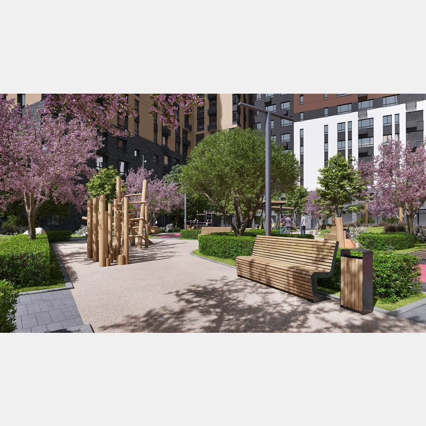 2-к. квартира, 59,1 м², 14/17 эт.