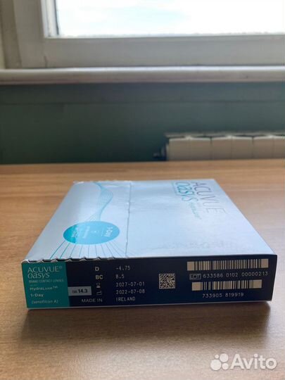 Линзы Acuvue Oasys with HydraLuxe