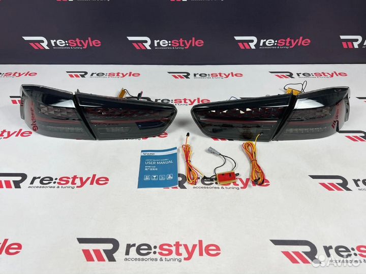 Фонари задние Mitsubishi Lancer Дымчатые