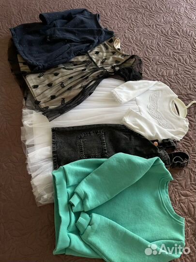 Детские вещи пакетом для девочек 92-98