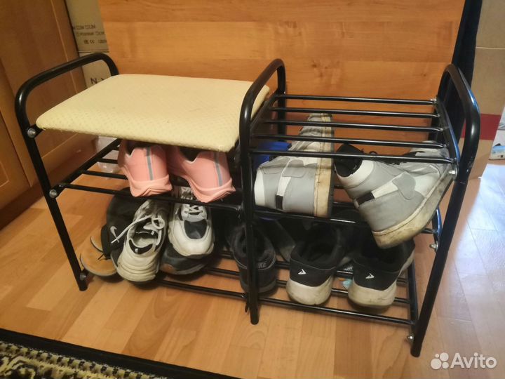 Обувница с сиденьем