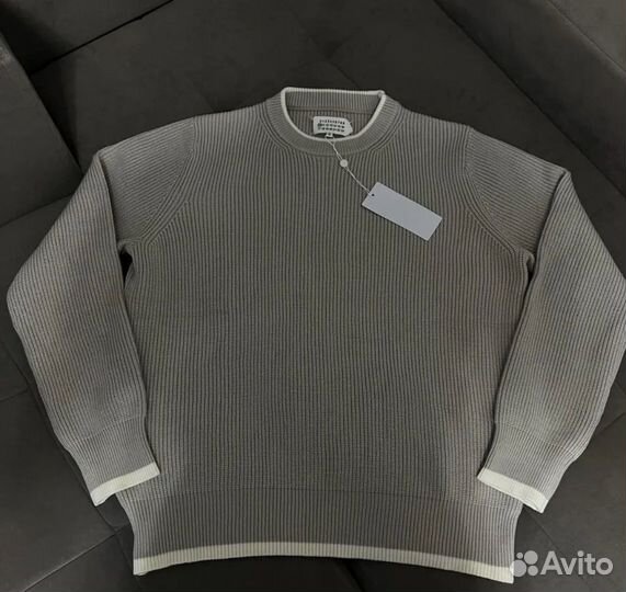 Свитер Maison margiela серый