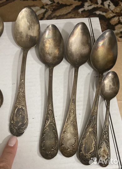 Ложки мельхиор СССР