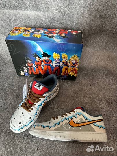 Кроссовки Nike Sb Dunk Low x Kasina 'Ice Winter'