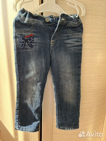 Утепленные джинсы