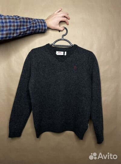 Шерстяной свитер Fjallraven S (Gant Hugo Boss)