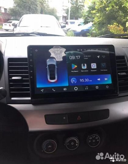 Магнитола Mitsubishi Lancer X 10 Android Qled SIM