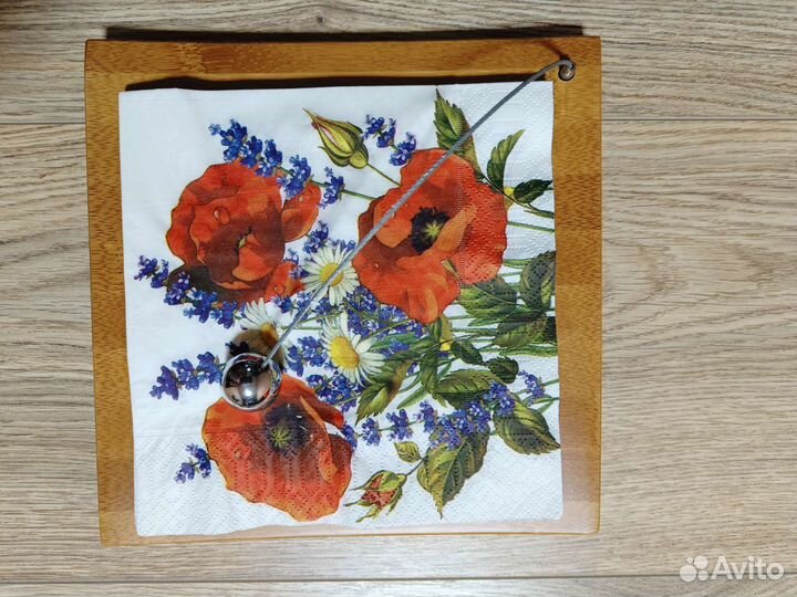 Салфетница деревянная