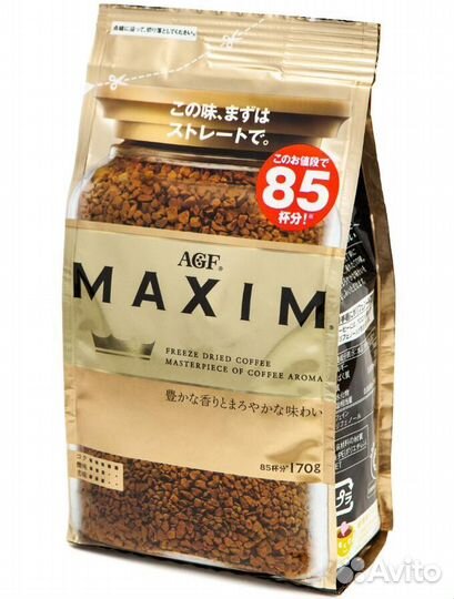 Кофе растворимый AGF Maxim 170 г, Япония