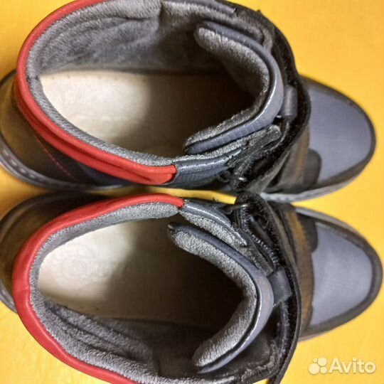 Ботинки демисезонные для мальчика, 35 размер