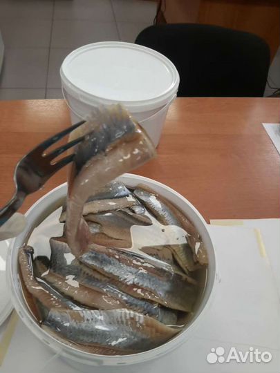 Сельдь филе в масле ведро 4кг