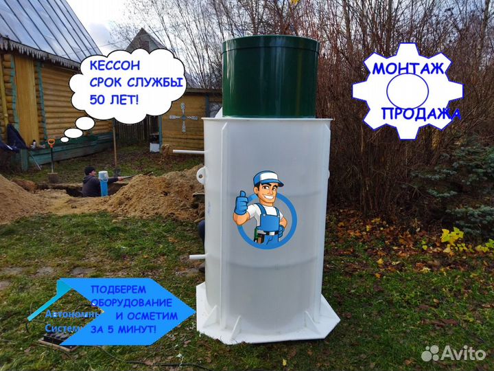 Кессон под ключ Продажа Монтаж