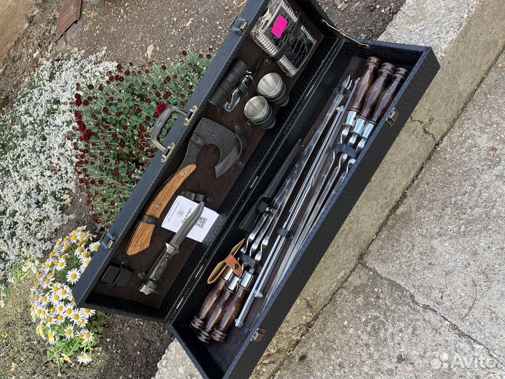 Подарочный набор для мужчины с шампурами