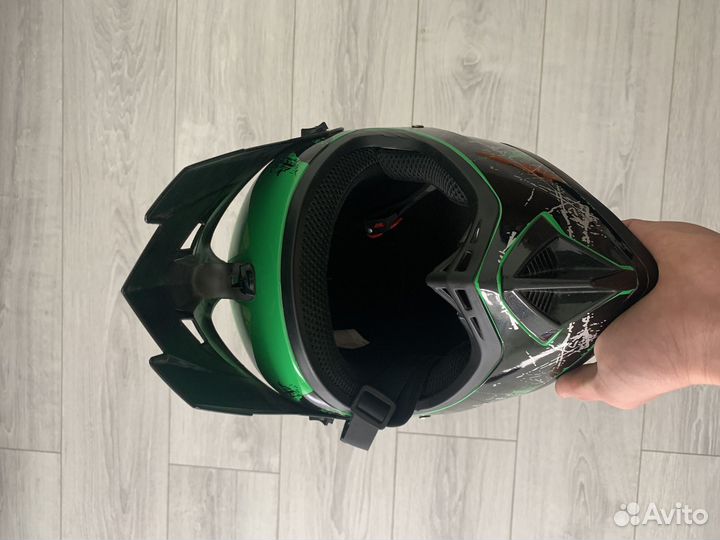 Шлем кроссовый бу