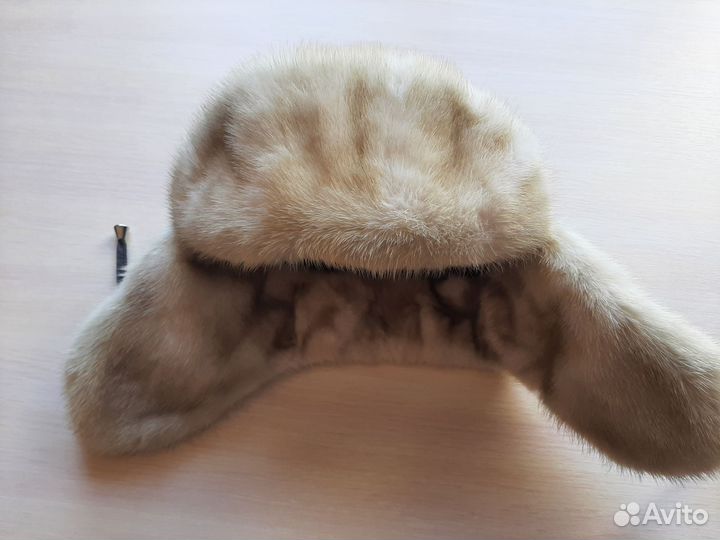 Шапка зимняя норковая женская