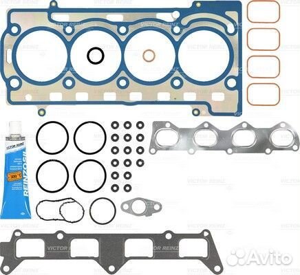 Комплект прокладок двигателя audi, VW 1.6FSI BA