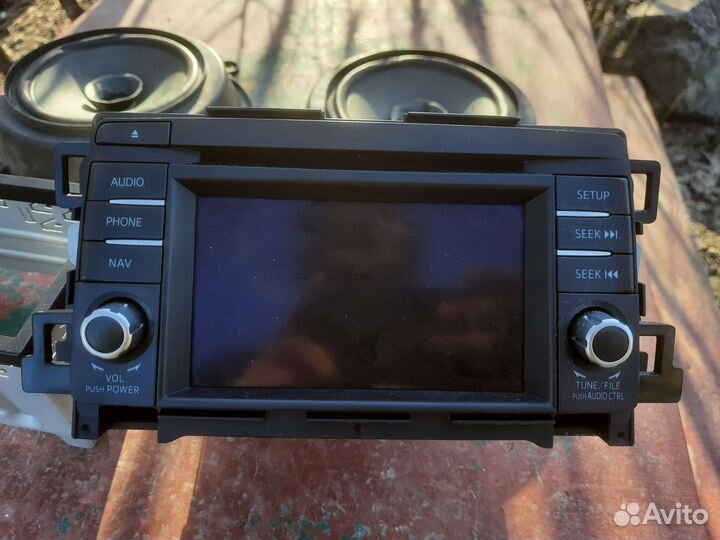 Оригинальная магнитола mazda 6 gj