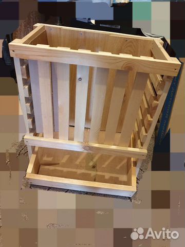 Деревянный ящик для овощей б/у