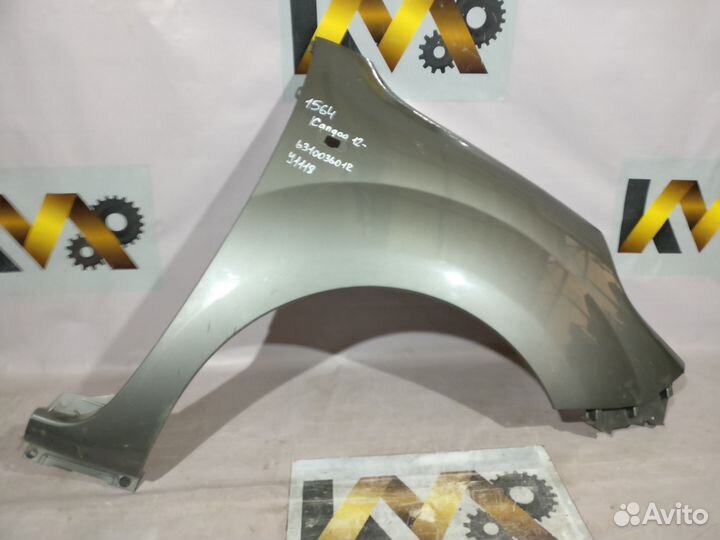 Renault Kangoo 12- Крыло Правое 1564