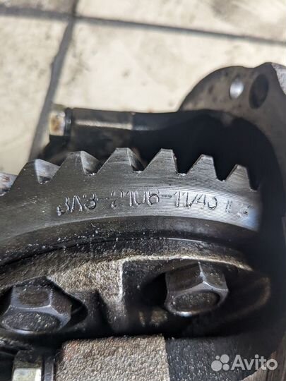 Редуктор заднего моста niva chevrolet