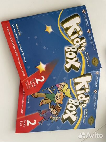 Kid's box 2 Учебник и рабочая тетрадь