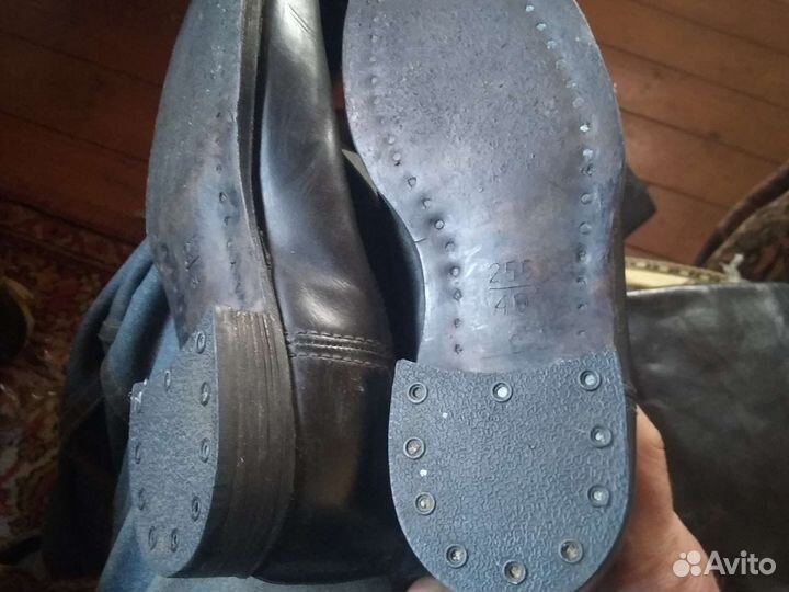 Сапоги хромовые СССР